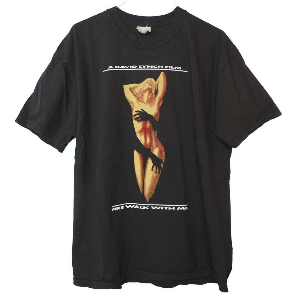 Twin Peaks Fire Walk With Me Tee Shirt Vintage Style t Shirt size XL RARE